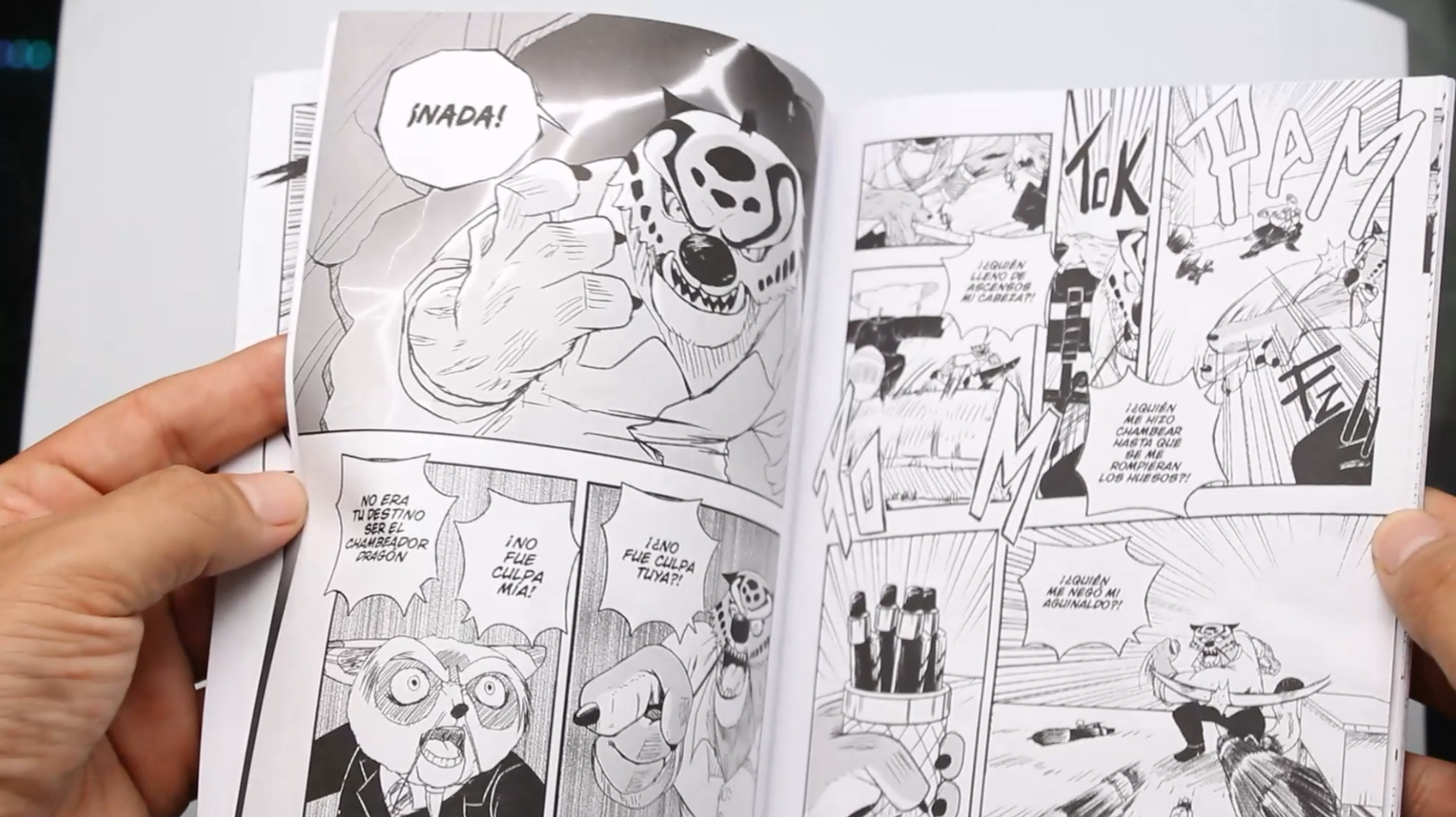 Cómic autografiado "Chambeador Dragón" 2da Edición